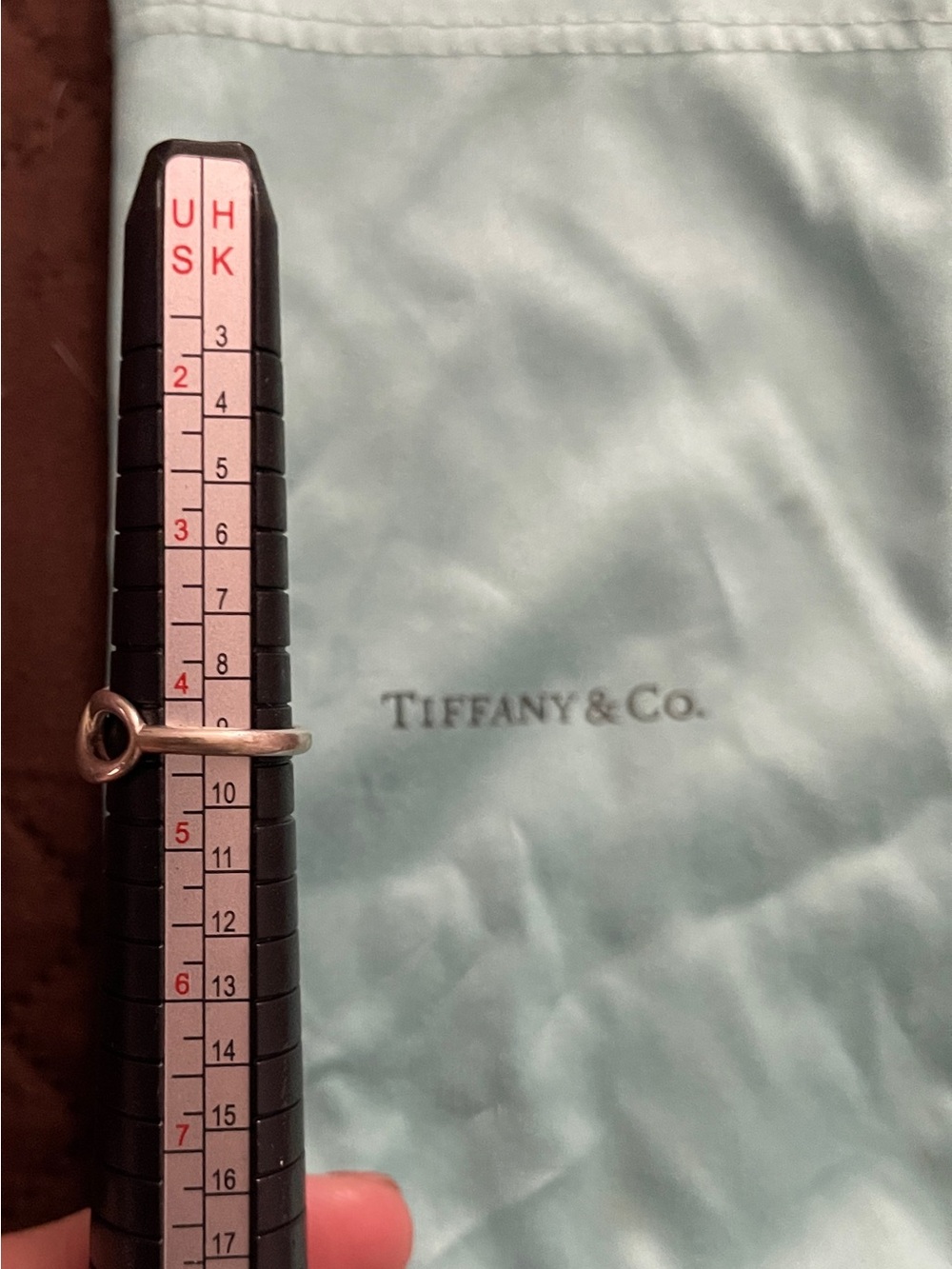 Tiffany & Co. extremely rare Sterling Silver Elephant Band size
5 - Picture 8 of 9